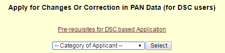 Pan Card Changes