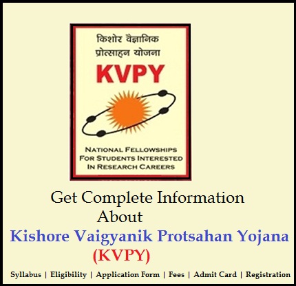 Kishore Vaigyanik Protsahan Yojana KVPY