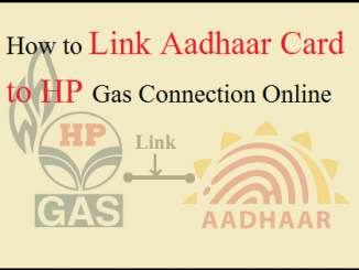 Link Aadhaar Card to HP Gas