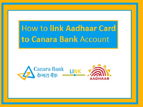 Canara Bank Aadhaar Link