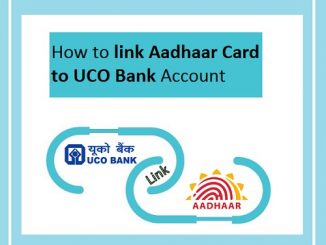 UCO Bank Aadhaar Link