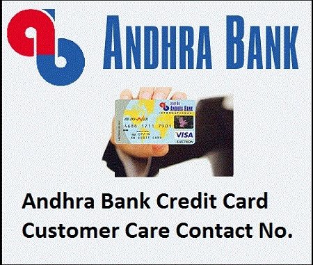 Andhra Bank Credit Card Customer Care Contact Number