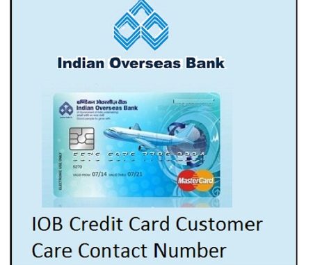 IOB Credit Card Customer Care Contact Number