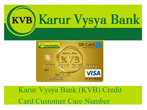 Karur Vysya Bank (KVB) Credit Card Customer Care Number