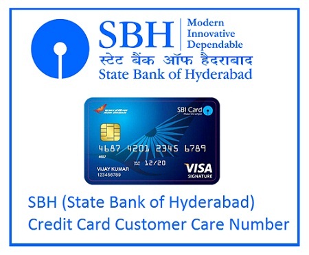 SBH (State Bank of Hyderabad) Credit Card Customer Care Number